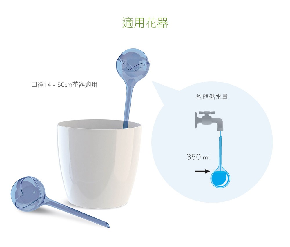 2Ustyle 風格圖悠 花盆 花器 植物 盆栽 荷蘭 elho 自動給水 盆栽澆水
