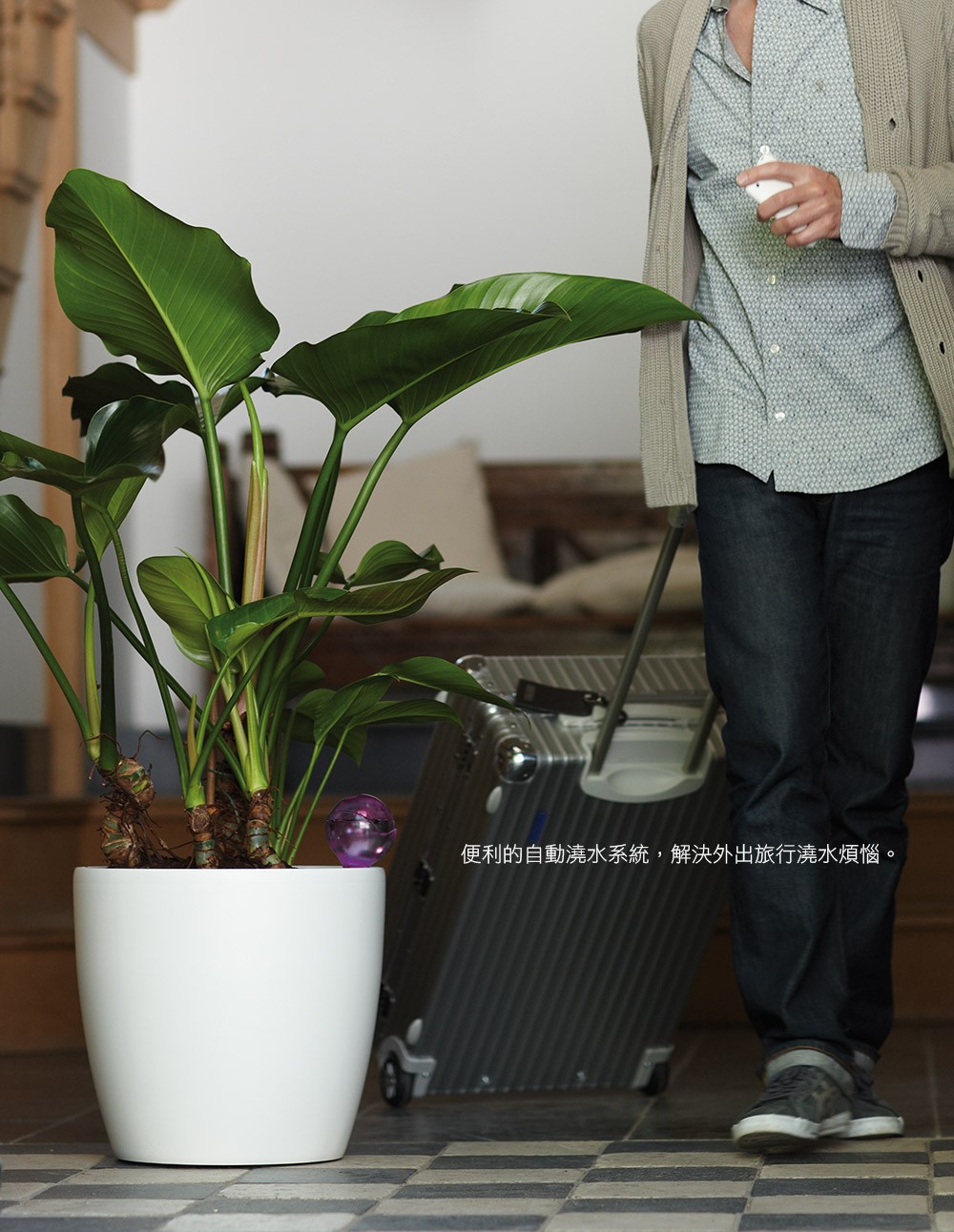 2Ustyle 風格圖悠 花盆 花器 植物 盆栽 荷蘭 elho 自動給水 盆栽澆水
